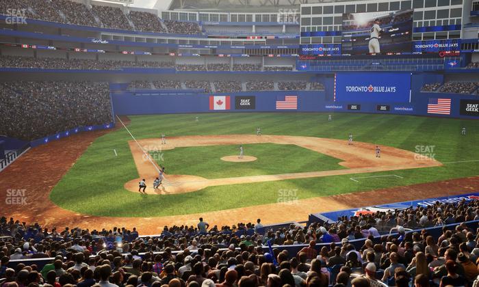 Rogers Centre - Section W 121 Seat View