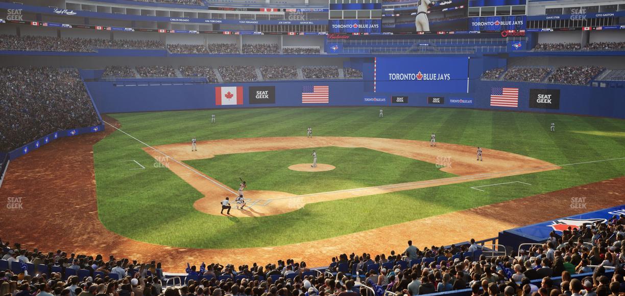 Rogers Centre - Section W 122 Seat View