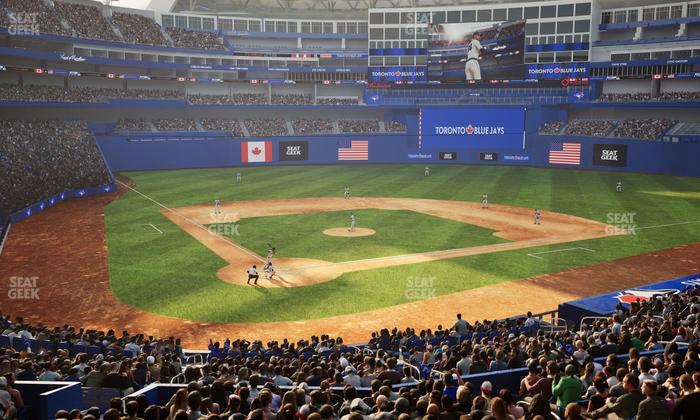 Rogers Centre - Section W 122 Seat View