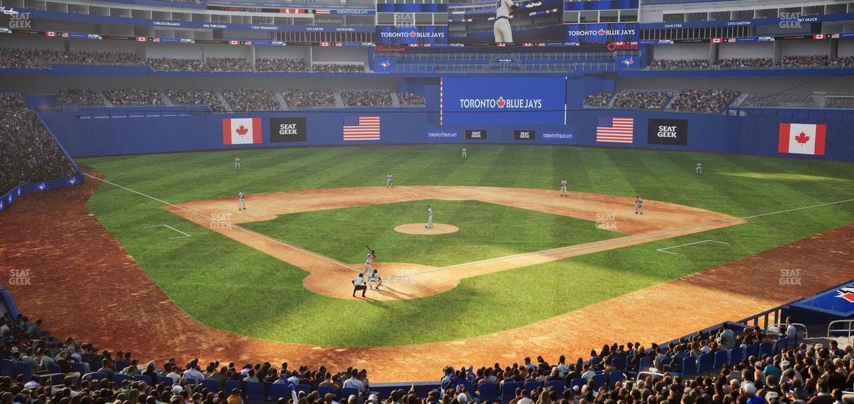 Rogers Centre - Section W 123 Seat View