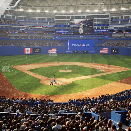Rogers Centre - Section W 123 Seat View