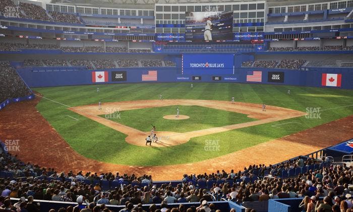 Rogers Centre - Section W 123 Seat View