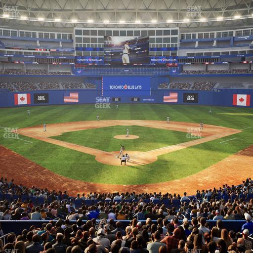 Rogers Centre - Section W 124 Seat View