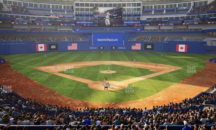 Rogers Centre - Section W 124 Seat View