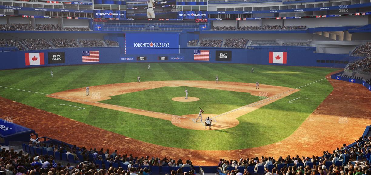 Rogers Centre - Section W 125 Seat View