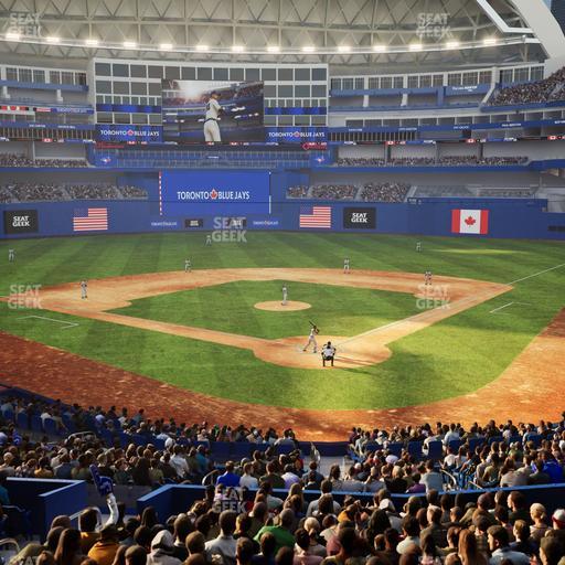 Rogers Centre - Section W 125 Seat View