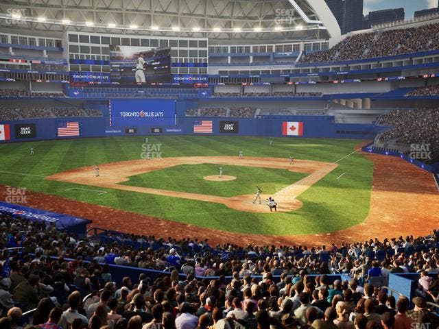 Rogers Centre - Section W 126 Seat View