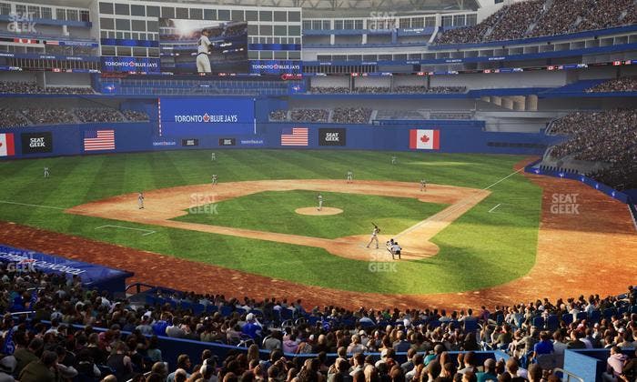 Rogers Centre - Section W 126 Seat View