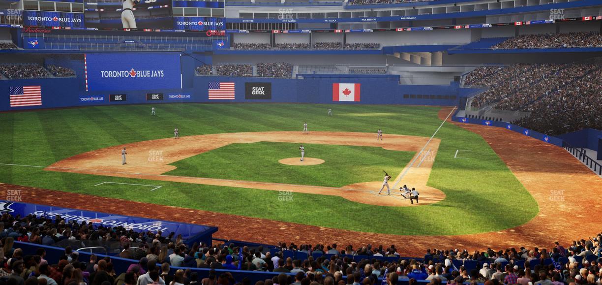 Rogers Centre - Section W 127 Seat View