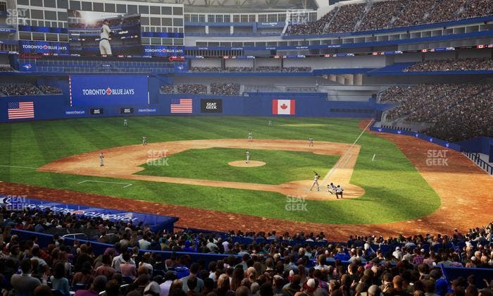 Rogers Centre - Section W 127 Seat View