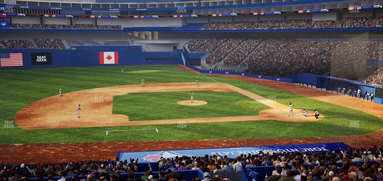 Rogers Centre - Section W 131 Seat View
