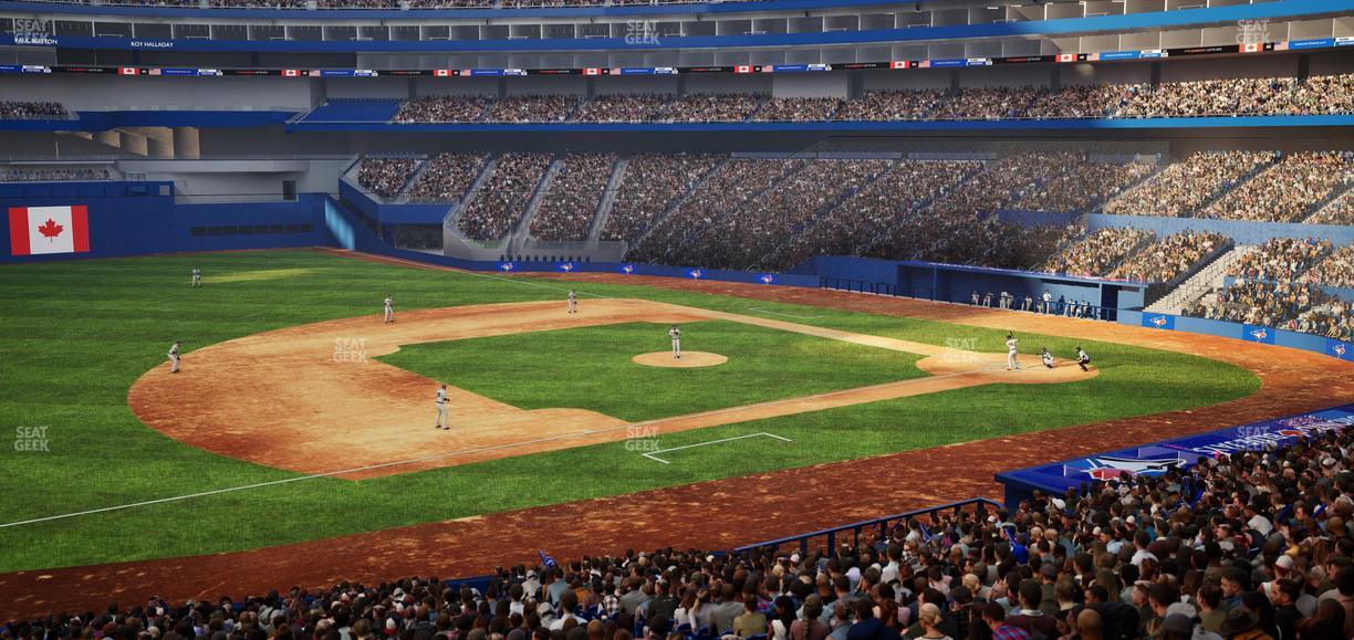 Rogers Centre - Section W 134 Seat View