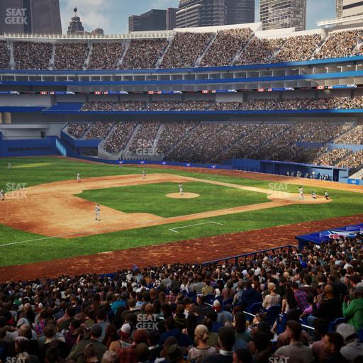 Rogers Centre - Section W 134 Seat View