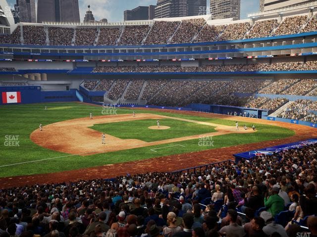 Rogers Centre - Section W 134 Seat View