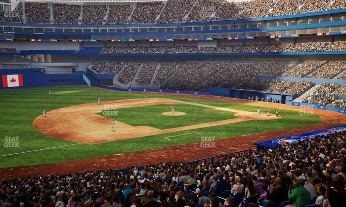 Rogers Centre - Section W 134 Seat View