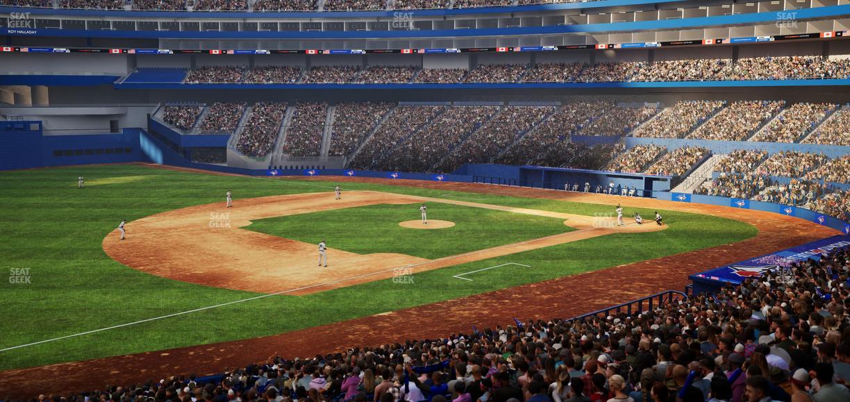 Rogers Centre - Section W 135 Seat View