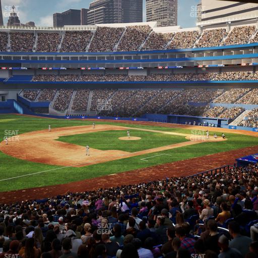 Rogers Centre - Section W 135 Seat View