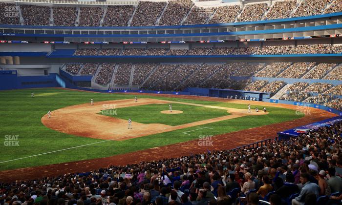 Rogers Centre - Section W 135 Seat View