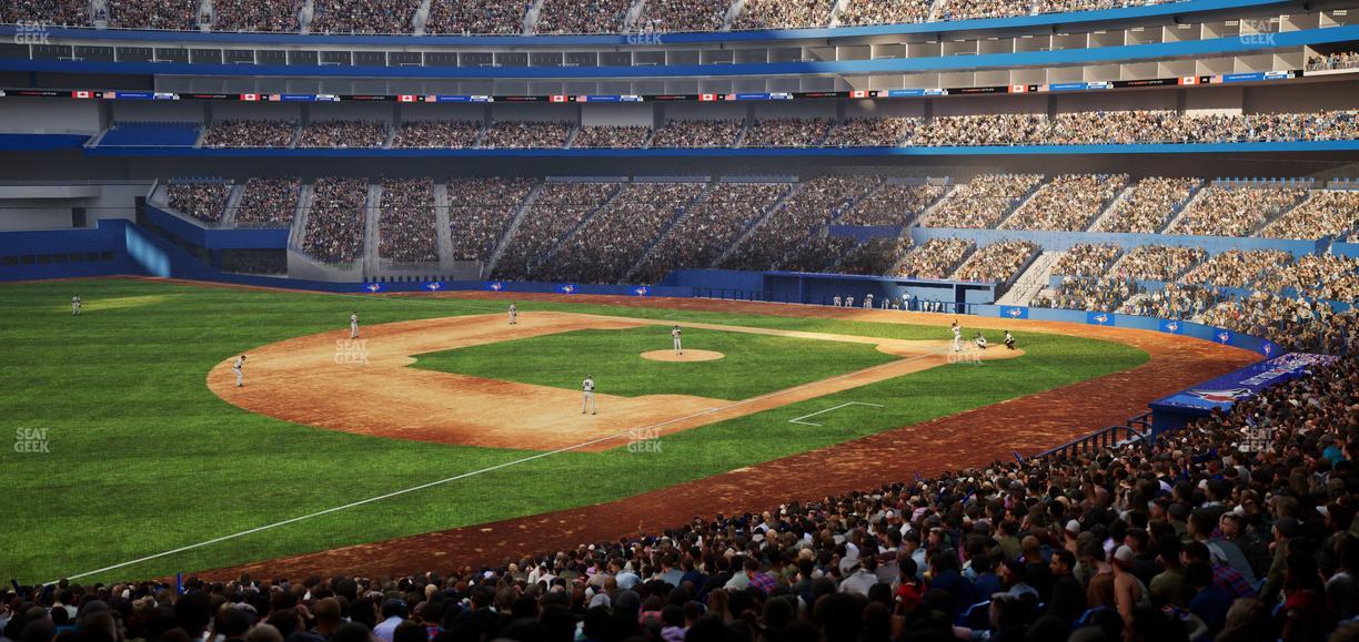 Rogers Centre - Section W 136 Seat View