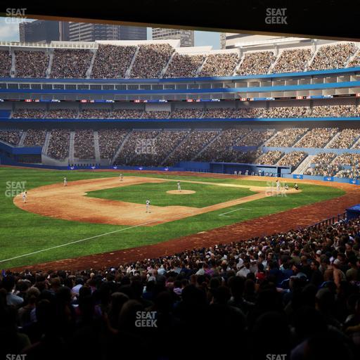 Rogers Centre - Section W 136 Seat View