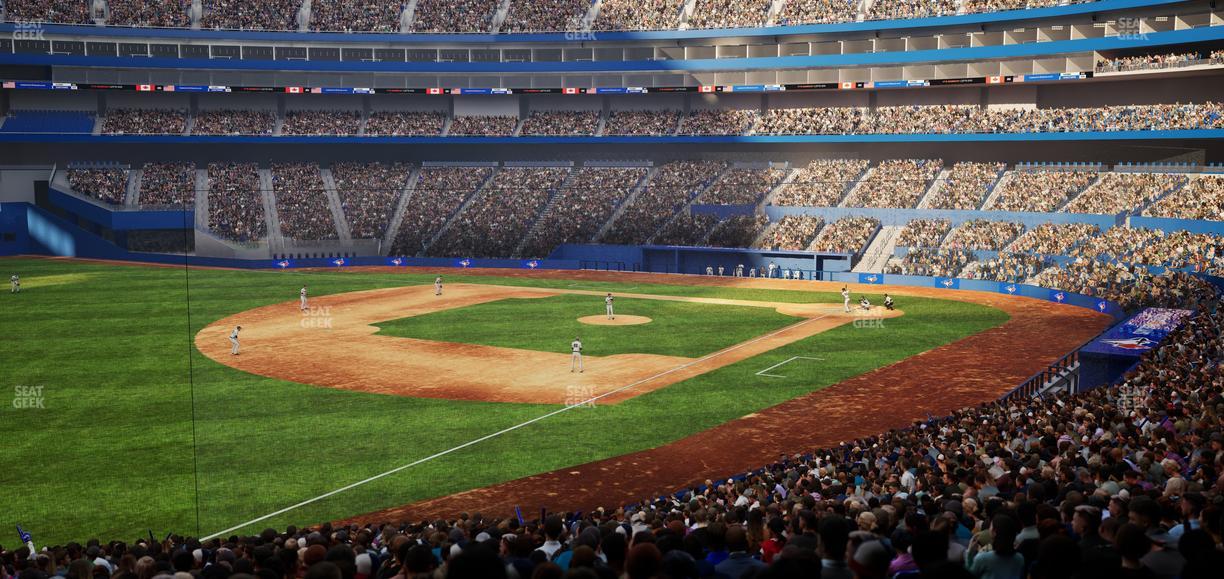 Rogers Centre - Section W 137 Seat View