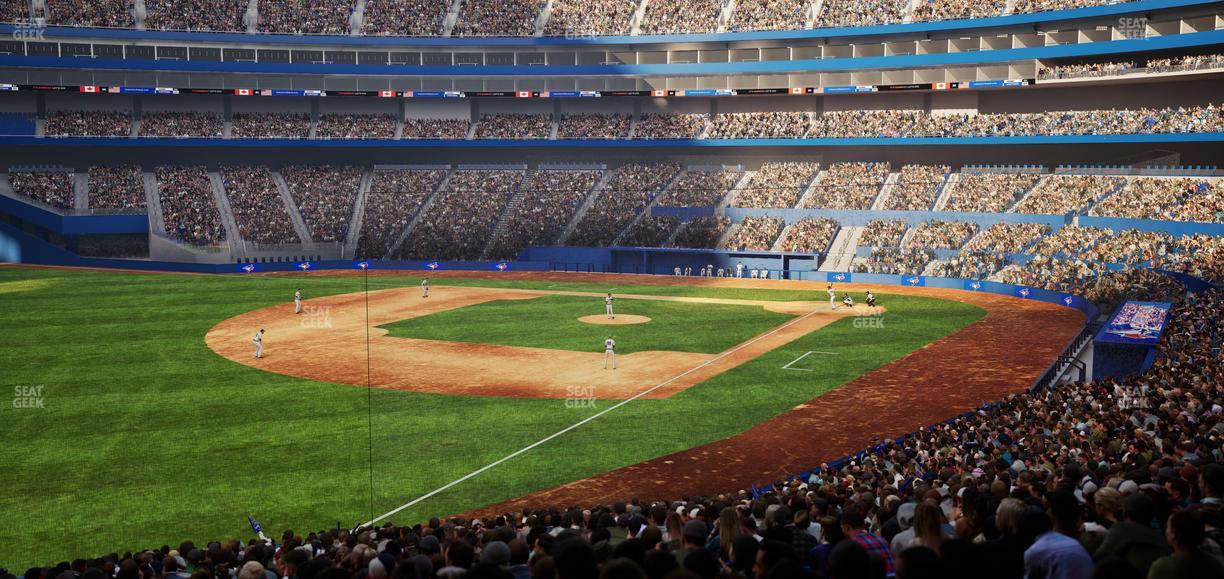 Rogers Centre - Section W 138 Seat View