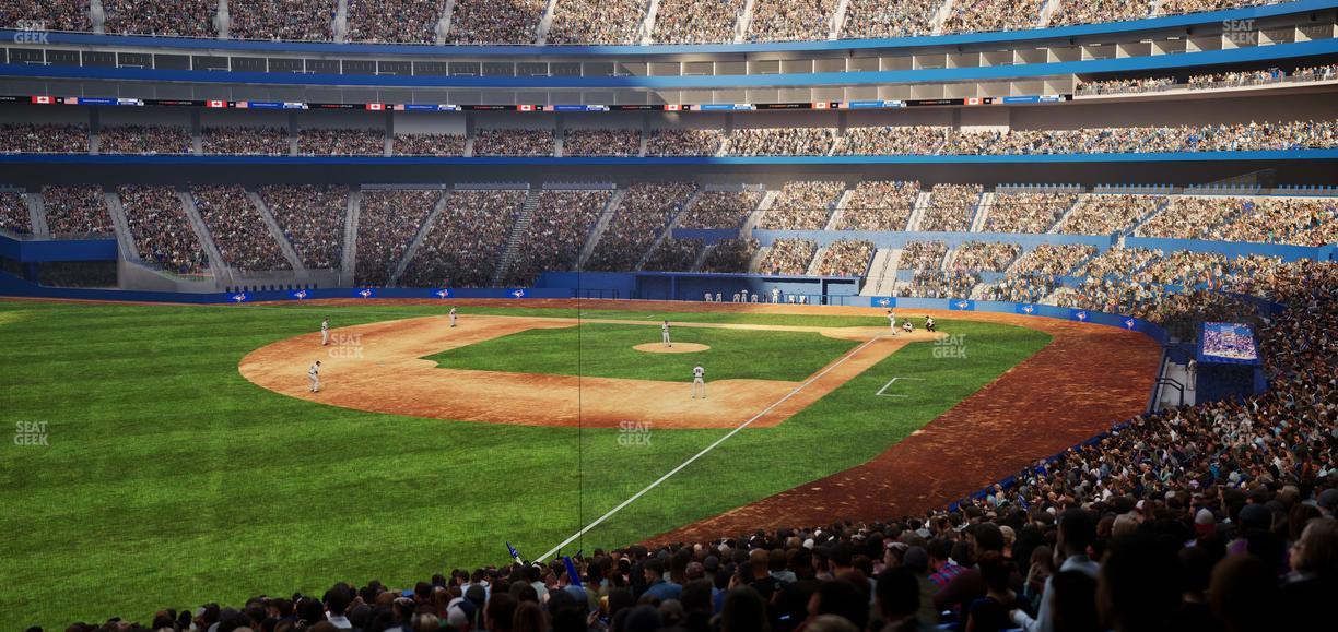 Rogers Centre - Section W 139 Seat View