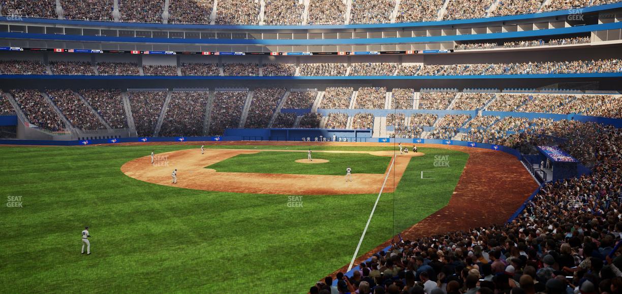 Rogers Centre - Section W 141 Seat View