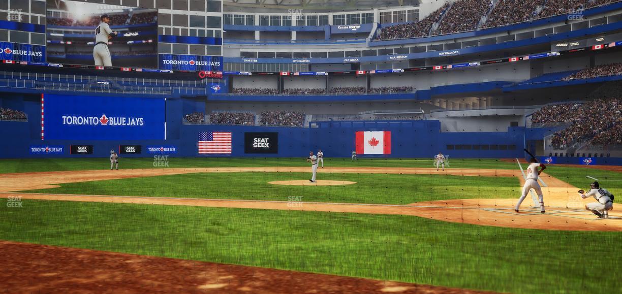 Rogers Centre - Section W 5 Seat View