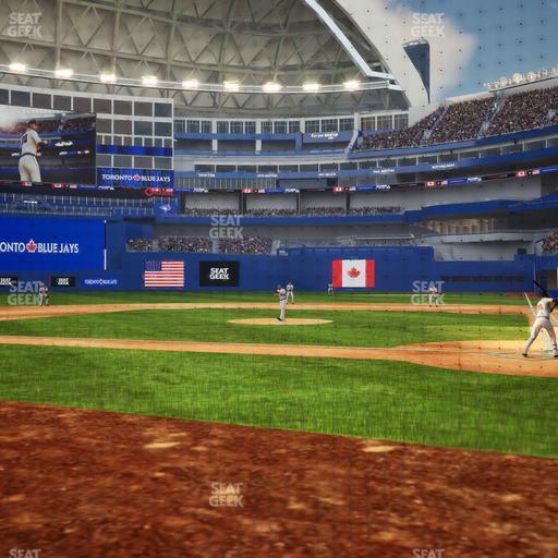 Rogers Centre - Section W 5 Seat View
