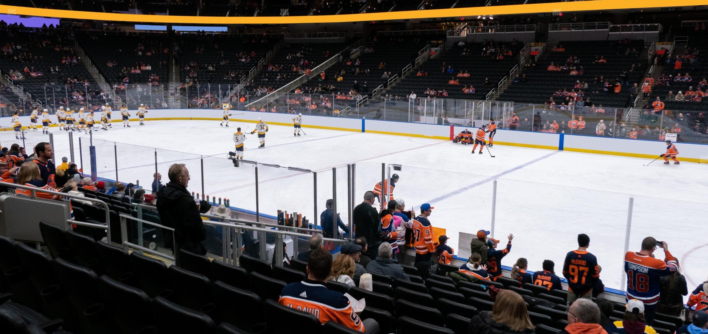 Rogers Place - Section 101 Seat View