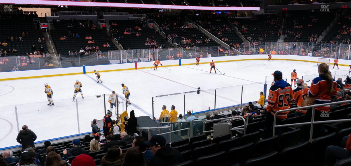 Rogers Place - Section 104 Seat View