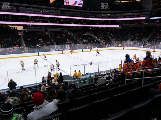 Rogers Place - Section 104 Seat View
