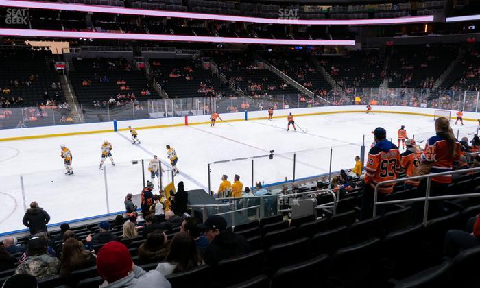 Rogers Place - Section 104 Seat View