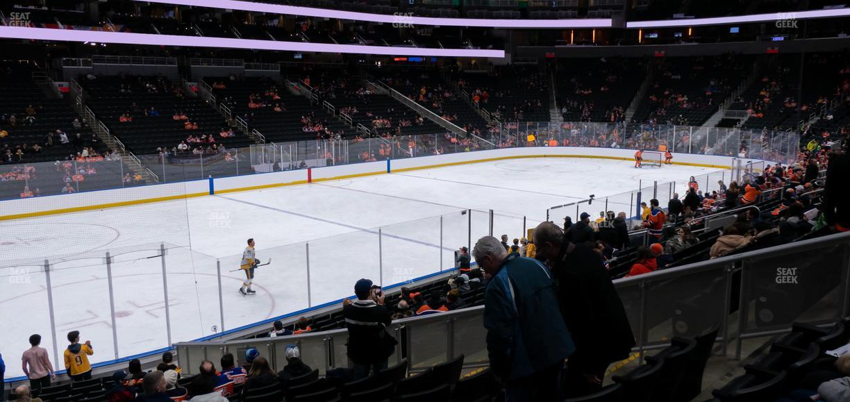 Rogers Place - Section 105 Seat View