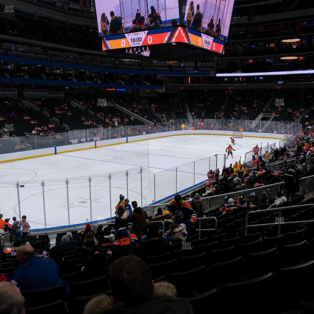 Rogers Place - Section 107 Seat View