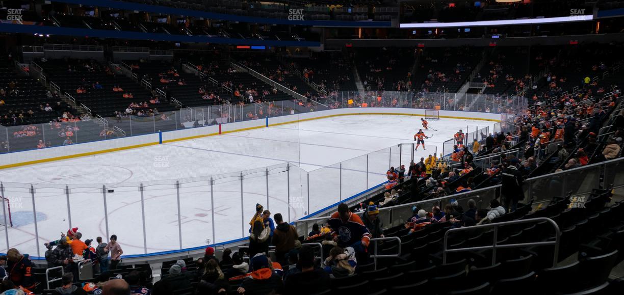 Rogers Place - Section 107 Seat View