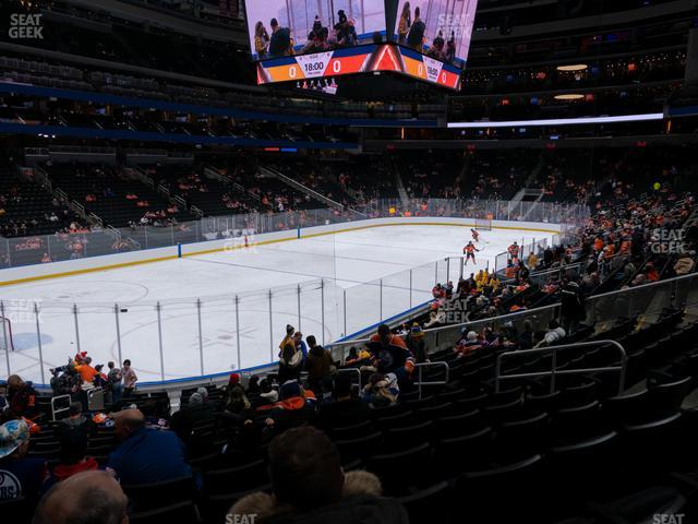 Rogers Place - Section 107 Seat View