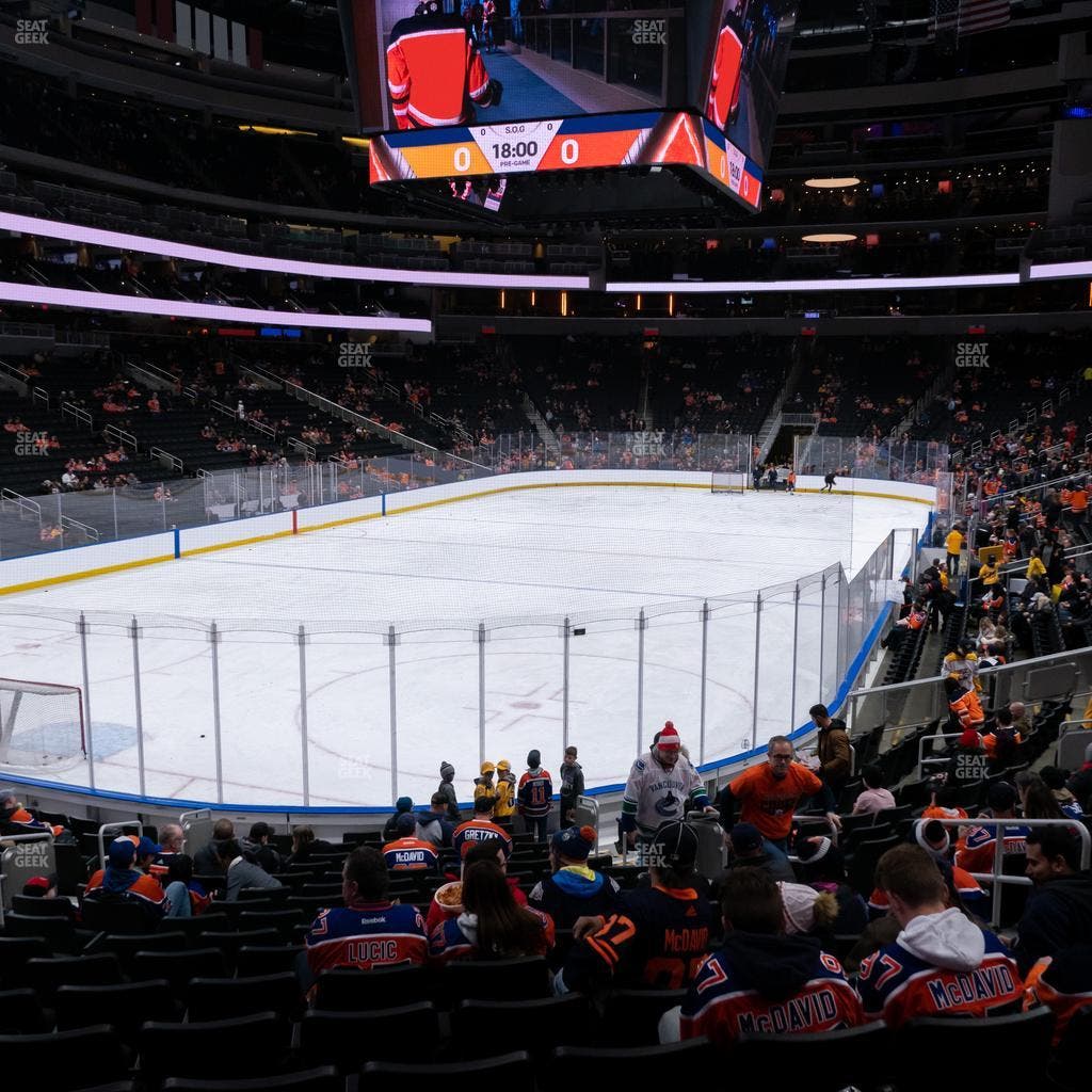Rogers Place - Section 109 Seat View