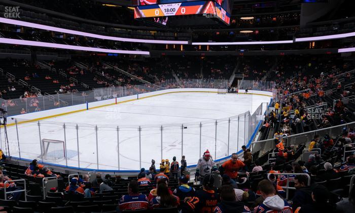 Rogers Place - Section 109 Seat View