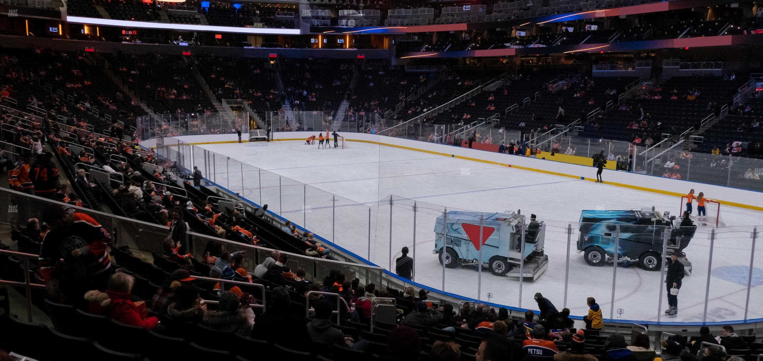 Rogers Place - Section 115 Seat View