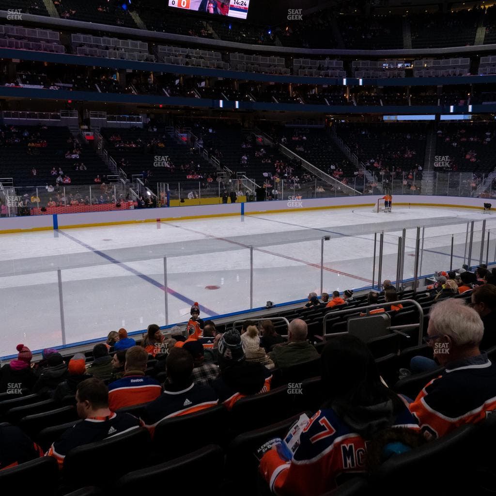 Rogers Place - Section 121 Seat View