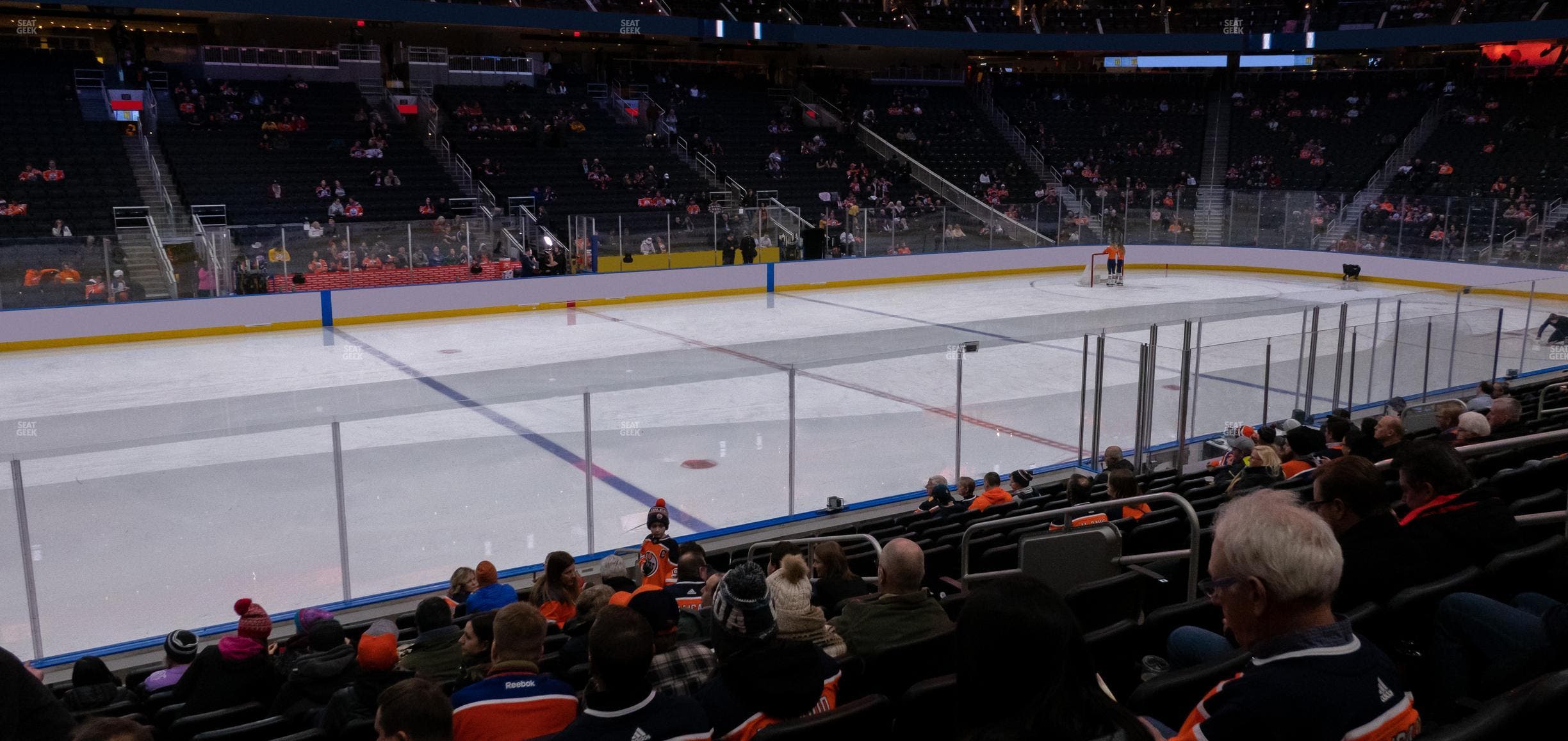 Rogers Place - Section 121 Seat View