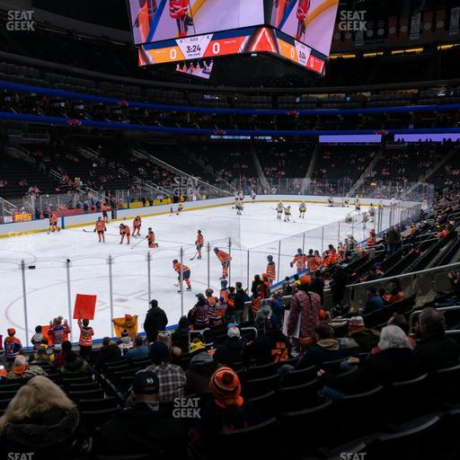 Rogers Place - Section 124 Seat View