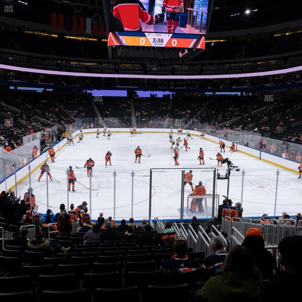 Rogers Place - Section 129 Seat View