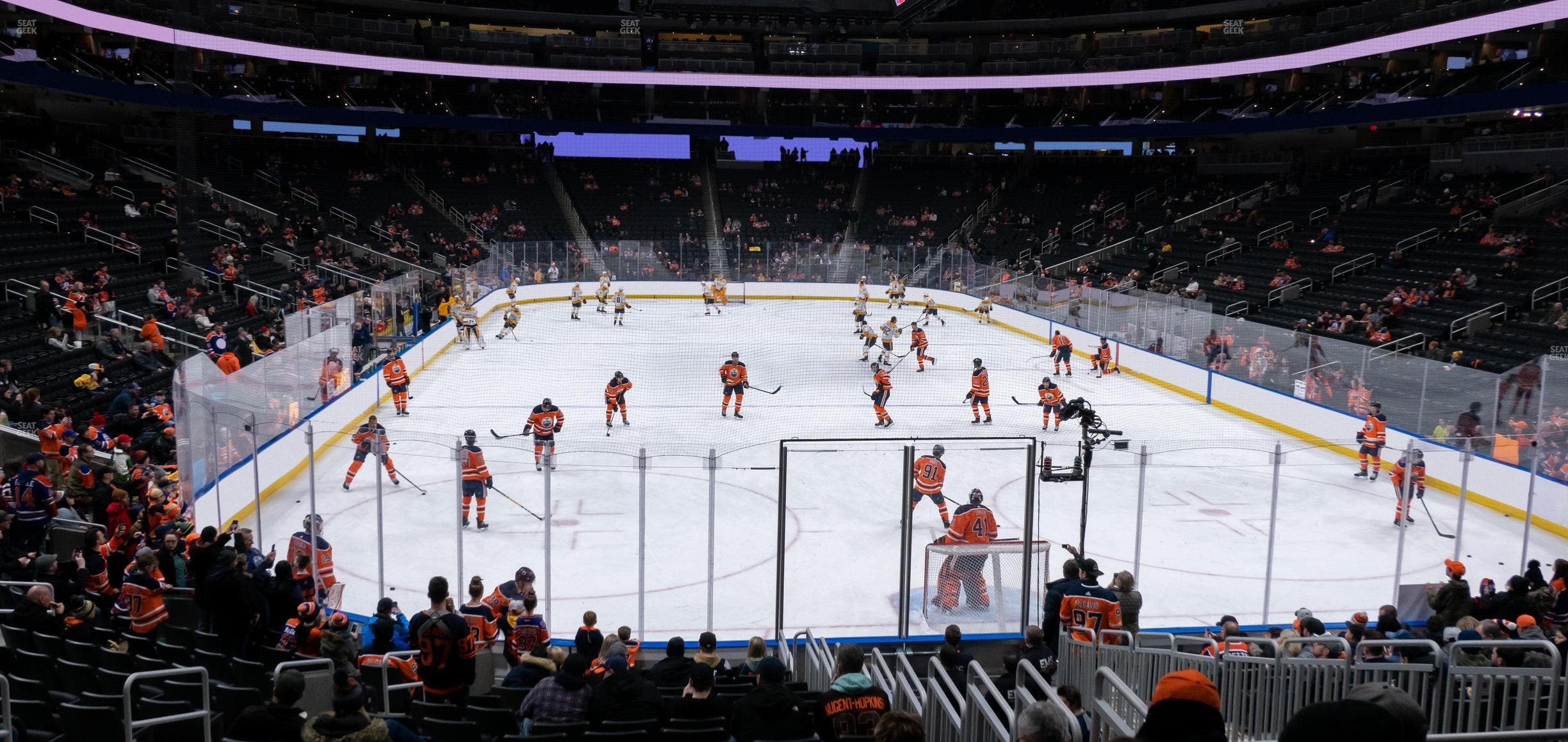 Rogers Place - Section 129 Seat View