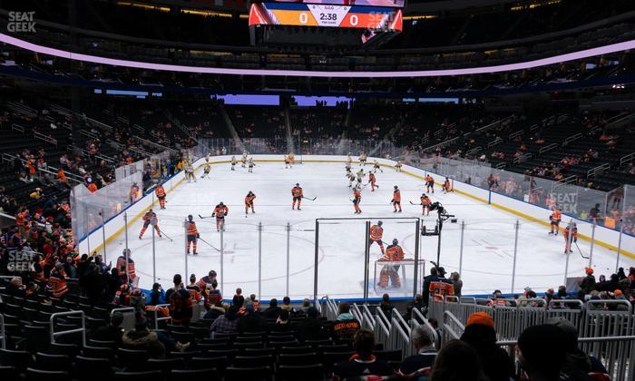 Rogers Place - Section 129 Seat View