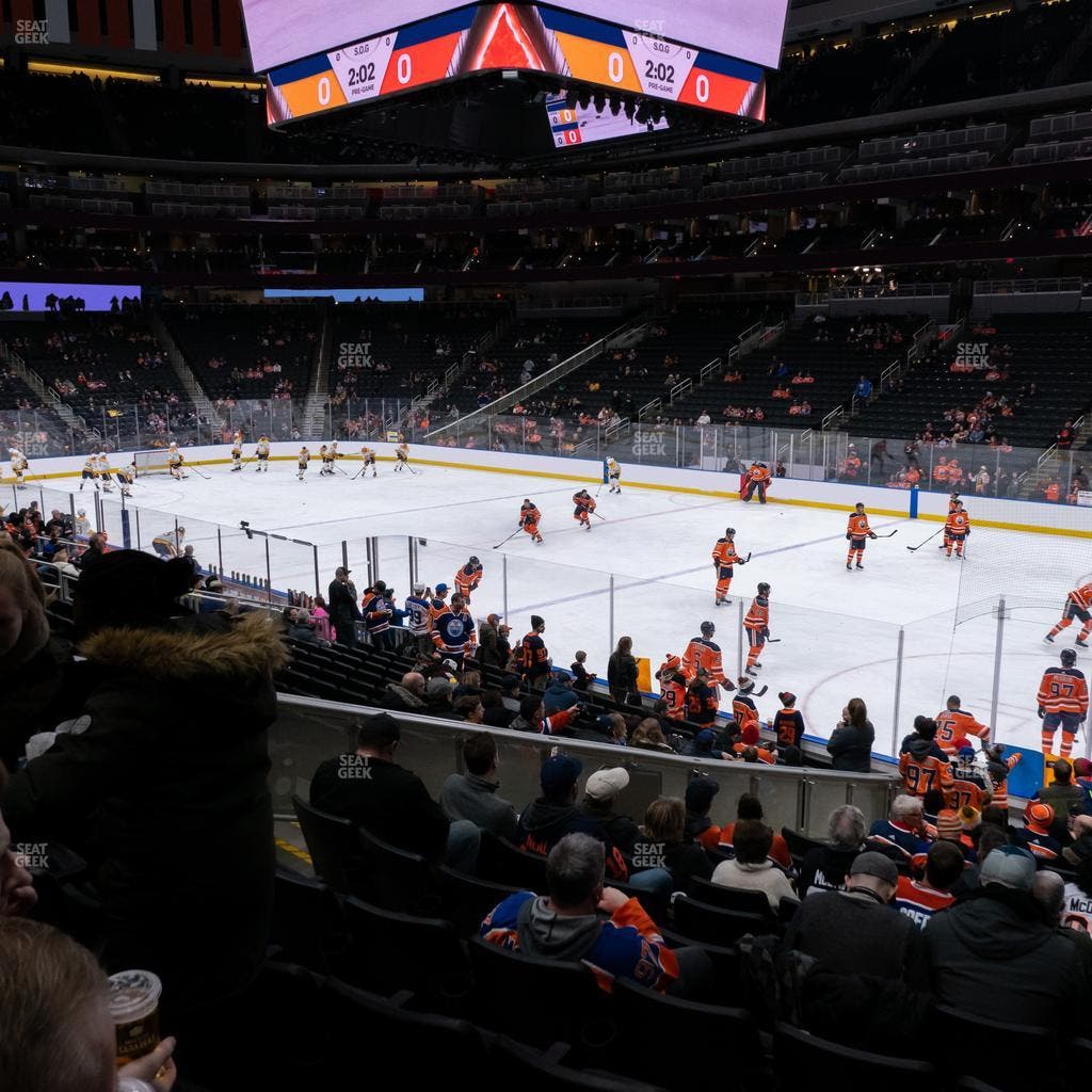 Rogers Place - Section 134 Seat View