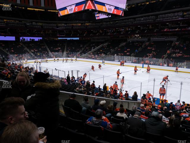 Rogers Place - Section 134 Seat View