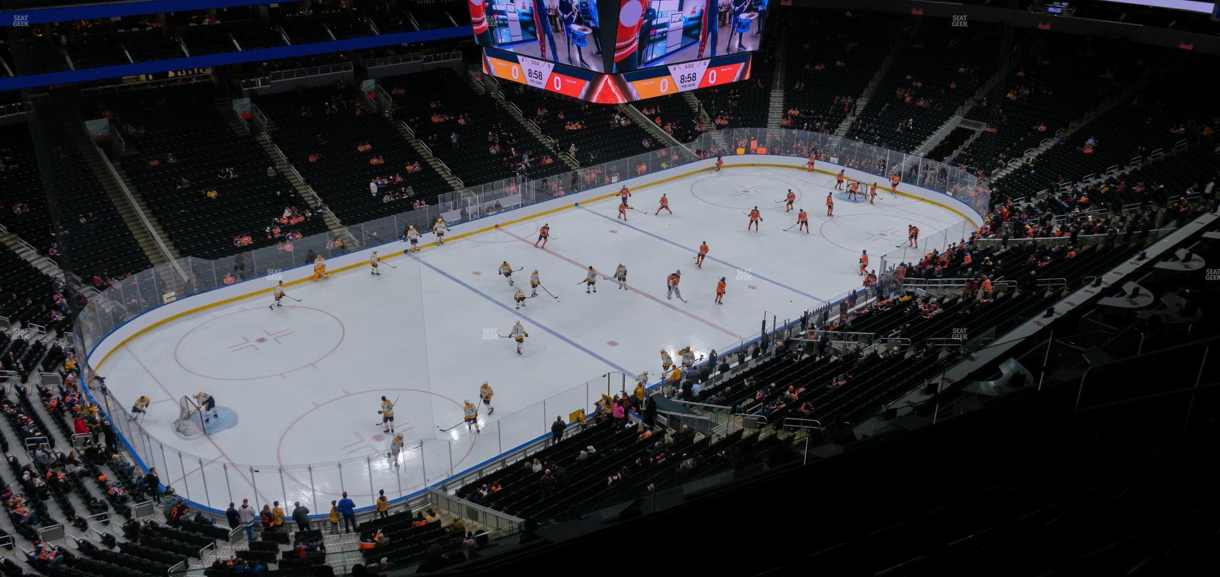 Rogers Place - Section 206 Seat View